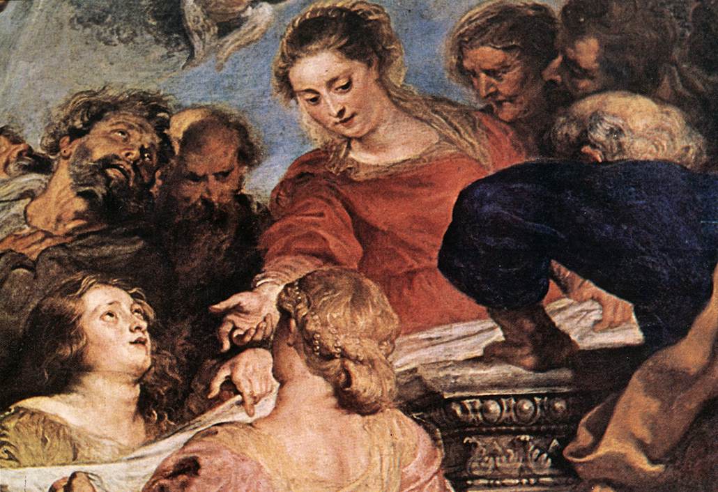 Assumption of the Virgin (detail)